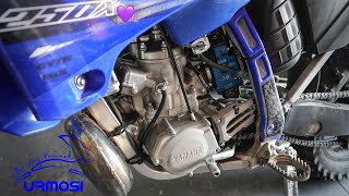 Yamaha YZ250YZ250X top end rebuild and brake in process [upl. by Sivad165]