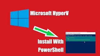 Cara Install HyperV On Windows Server 2019 With PowerShell [upl. by Moise]