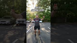 Day 5 of jumping rope to burn calories faster motivation weightjourney fitnessjourney jumprope [upl. by Sul]