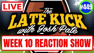 Late Kick Live Ep 449 Week 10 Reaction Show  Michigan Rumblings  UF amp Miami  Jimbo amp Dabo [upl. by Teryl]