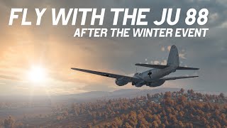 Flying with the JU 88 after the Winter Event [upl. by Mischa]