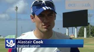 England captain Alastair Cook on Caribbean preparation Jonathan Trott amp competition for places [upl. by Howe346]