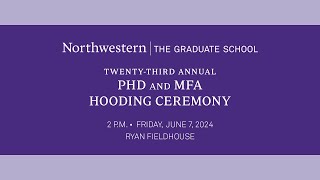 The Graduate School PhD amp MFA Hooding Ceremony 2024 [upl. by Poul665]