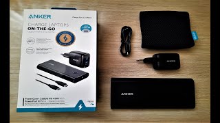 Anker PowerCore 26800 PD 45W Power Bank with 60W PD Charger  Review [upl. by Grannias]