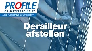 Hoe kan ik de derailleur van mijn fiets afstellen [upl. by Derriey]