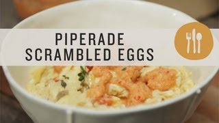 Piperade Scrambled Eggs  Superfoods [upl. by Dennard]