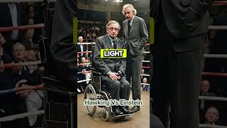 HAWKING VS EINSTEIN AI RAP 🤯 stephenhawking einstein hawkingvseinstein aisong shorts [upl. by Boarer476]