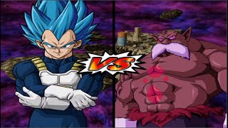 DBZ BT4  VEGETA FIN SSJ GOD BLUE EVOLUTION VS TOPPO DIOS DE LA DESTRUCCION  DBZ BT4 💥💪 [upl. by Toscano]