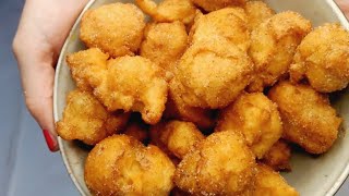 BUÑUELOS DE VIENTO SIN LEVADURA RECETA TRADICIONAL [upl. by Ahsaet]