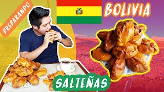 PREPARANDO DELICIOSAS SALTEÑAS BOLIVIANAS Por PRIMERA VEZ  BOLIVIA [upl. by Nij610]