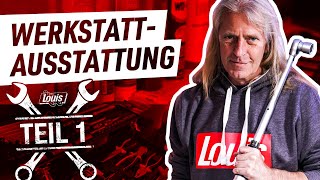 AUSSTATTUNG für die PERFEKTE Motorradgarage TEIL 1 [upl. by Ynohtnaluap]