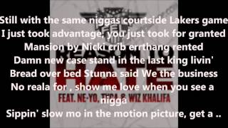 DJ Felli Fel Reason To Hate Ft Ne Yo Tyga Wiz Khalifa Lyrics On Screen [upl. by Jahn]