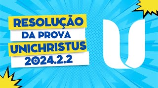 PROVA MEDICINA  Unichristus 20242 2ª aplicação [upl. by Jeavons]