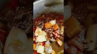 22 Cooking Beef Caldereta with liver spread and cheese [upl. by Ramor]