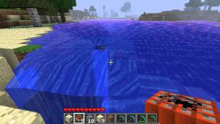 Minecraft How to create a whirlpool [upl. by Hpotsirhc240]