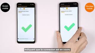 Comment utiliser lapplication de transfert des données entre deux mobiles   Orange [upl. by Aral205]