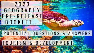 GCSE Geography Unit 3 PreRelease  Tourism amp Development Example questions and answers [upl. by Moule]