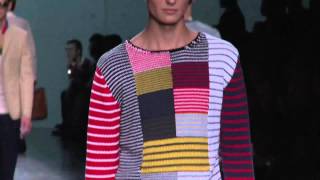 「フェンディ」15年春夏メンズ Fendi  Menswear SpringSummer 2015 Collection in Milan [upl. by Taran]