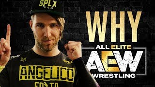 Angelico Explains Why He Signed with AEW [upl. by Eneleuqcaj]