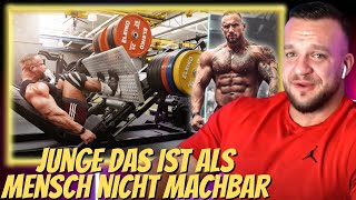 Leonidas ist back und macht 1050Kg Mein Vater ist trotzdem stärker William Niewiara Live Reaktion [upl. by Dyann]