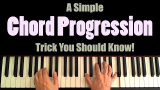 A Simple Chord Progression Trick You Should Know [upl. by Ogg]