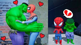 Spider Man x Hulk Real And Fake In Granny House  Funny Horror Animation [upl. by Rella527]