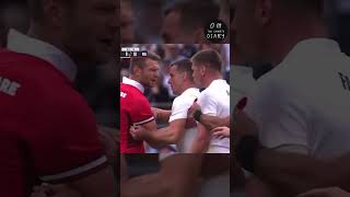 Owen Farrell Red Card Back at it again rugby [upl. by Hpseoj]