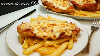 MILANESA DE POLLO A LA NAPOLITANA [upl. by Cannice]