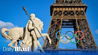 LIVE Opening day for 2024 Olympic Games in France [upl. by Ellenhoj]