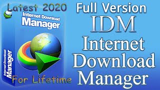 IDM Internet Download Manager Full version 2020 for lifetime  NJ TECHWILE [upl. by Lew]