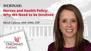 Webinar Nurses and Health Policy — Why We Need to Be Involved [upl. by Marylee]