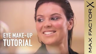 How to Apply Eyeshadow and Mascara Eye MakeUp Tutorial  Max Factor MakeUp Makeover [upl. by Roberto]