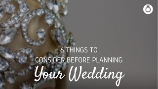 6 THINGS TO CONSIDER BEFORE PLANNING YOUR WEDDING  Planning A Wedding In Ghana TIPS [upl. by Aiblis]