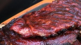 BBQ Pork Spare Ribs Recipe  321 Method [upl. by Reade]