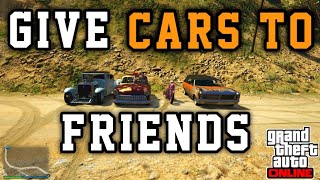 SOLO GLITCH OUT GTA 5 GIVE CARS TO FRIENDS  GTA 5 GC2F [upl. by Charmane]