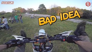 Heel Clicker FAIL on my Supermoto [upl. by Granville]