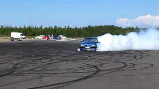 Opel Ascona C 16V burnout part2 [upl. by Mauri]