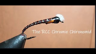 Chironomid Fly Tying The RCC Chromie quotWing Budded Chironomidquot [upl. by Nnahteb437]