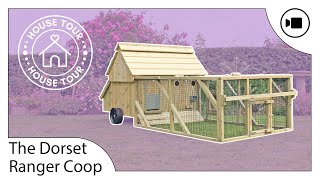 The AllInOne Mobile Chicken Coop The Dorset Ranger [upl. by Kwon]