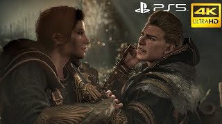 Eivor amp Kassandra First Meeting Cutscene  Assassins Creed Valhalla  PS5 4K HDR [upl. by Anaytat]