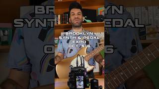 Experience our new pedal and the Pet Yeti at the Brooklyn Synth and Pedal Expo shorts [upl. by Asim310]