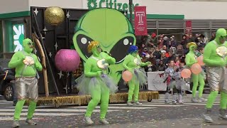 Mummers parade 2024 Groups make annual strut down Philadelphias Broad Street [upl. by Eimat]