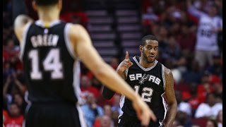 LaMarcus Aldridge Comes Up Big In Game Six  May 11 2017 [upl. by Onitnerolf]