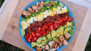 Cobb Salad Recipe amp Creamy Blue Cheese Dressing  Episode 120 [upl. by Waite118]