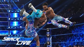 The New Day vs Gallows amp Anderson  Gauntlet Match Part 1 SmackDown LIVE March 26 2019 [upl. by Hadik]