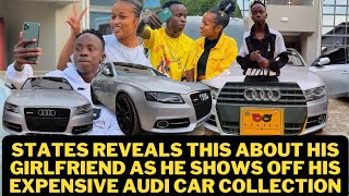 STATES FAMILY SHOWS OFF HIS EXPENSIVE AUDI CAR COLLECTION CONFIRMS HIS GIRLFRIEND MUST  CELEB RIDE [upl. by Lowrie965]