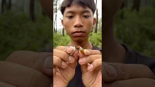 Lifehack for survival🚬🔥 camping survival outdoors bushcraft [upl. by Llebpmac]