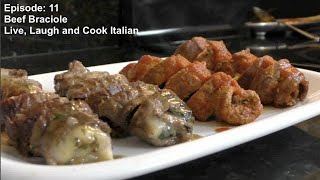 Beef Braciole Tutorial  4 recipes 3 cuts of beef 2 sauces [upl. by Buyse553]