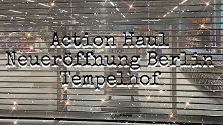 Action Haul 🥰  Neueröffnung Action Berlin Tempelhof  viele tolle Sachen 🥰 [upl. by Epoh]