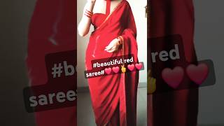 beautiful red sareechura liya hai tumna jo dil ko youtubeshortssubscribe ❤️❤️🫰❤️❤️ [upl. by Adyht53]